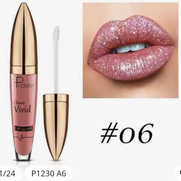 Diamond glitter metallic matte lip set - Picture 4 of 7